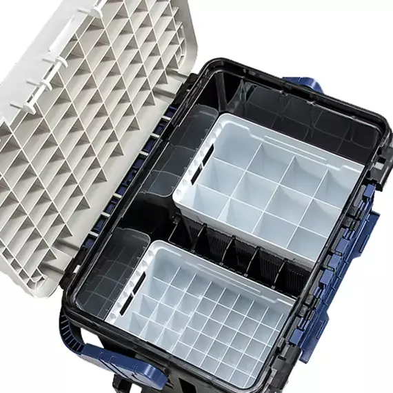 Коробка Meiho Inner Stocker Bm-51L 267x186x150mm к:white, фото , изображение 4